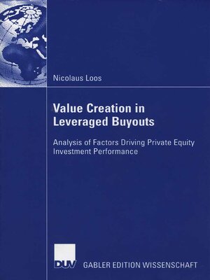 cover image of Value Creation in Leveraged Buyouts